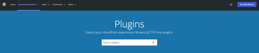 Landing Page für WordPress-Plugins