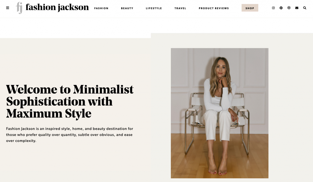 Fashion Jackson Website