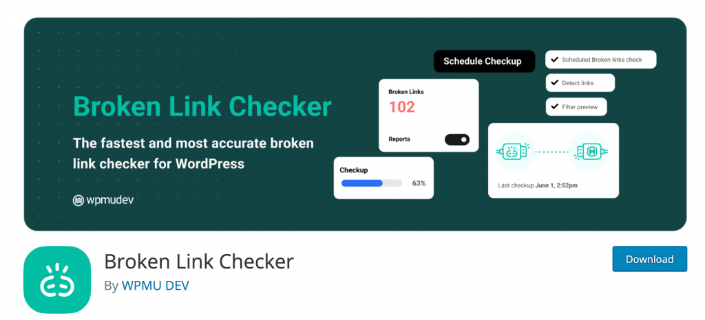 Broken Link Checker Plugin-Banner